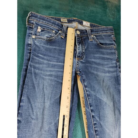 Adriano Goldschmied Jeans Size 26 Womens Blue Ladies Mid Rise Legging Skinny USA - Picture 7 of 13